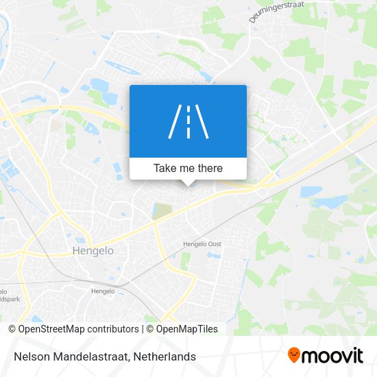 Nelson Mandelastraat map