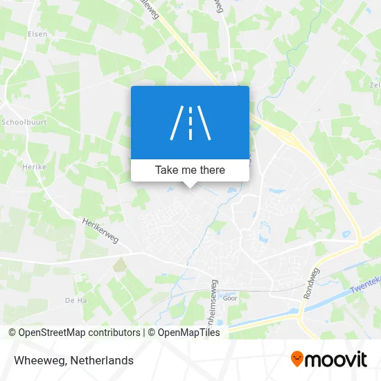 Wheeweg map
