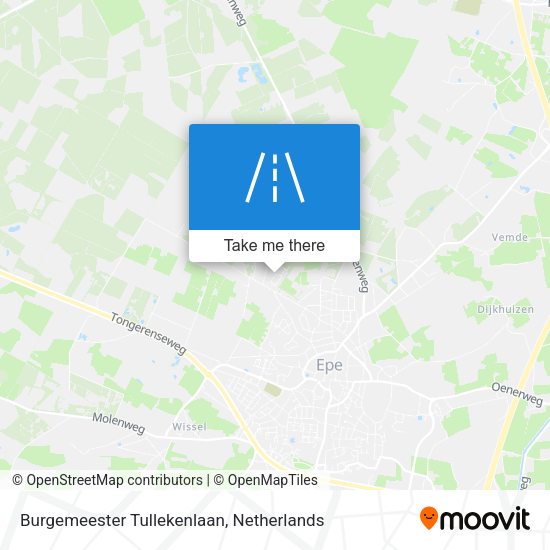 Burgemeester Tullekenlaan map