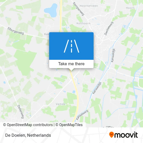 De Doelen map