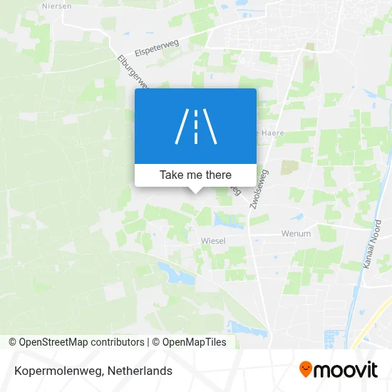 Kopermolenweg map