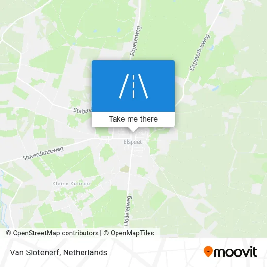 Van Slotenerf map