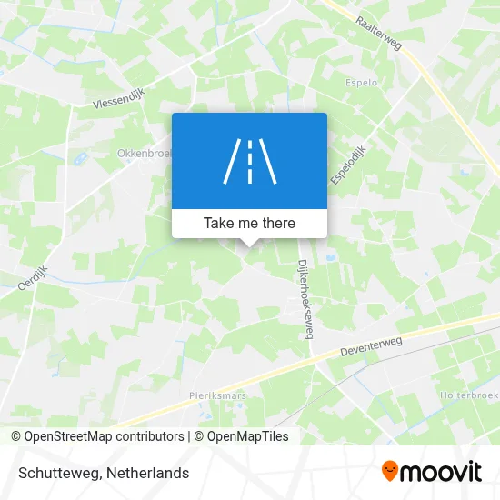 Schutteweg map
