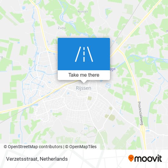 Verzetsstraat map