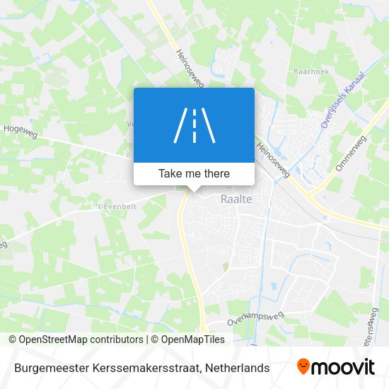 Burgemeester Kerssemakersstraat map