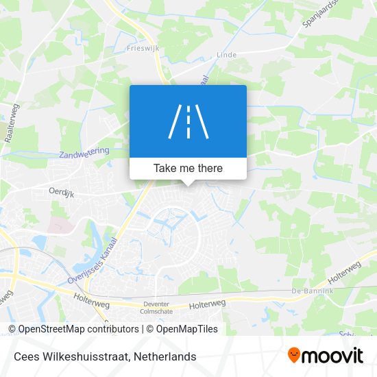 Cees Wilkeshuisstraat map