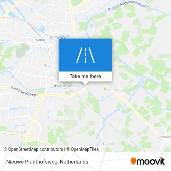 Nieuwe Planthofsweg map