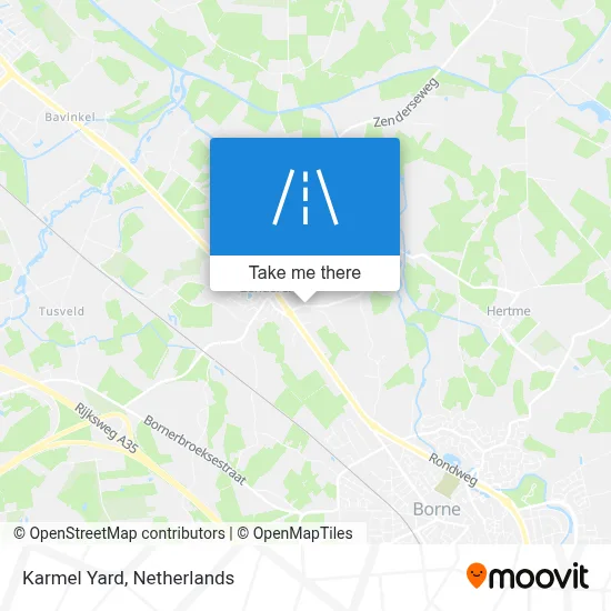 Karmelhof map