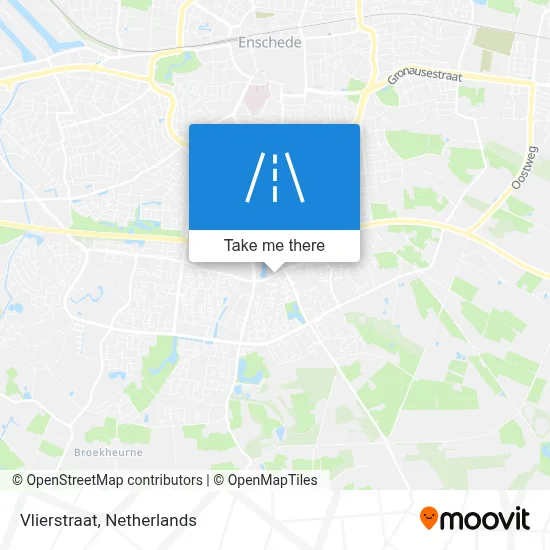 Vlierstraat Karte