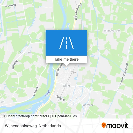 Wijhendaalseweg map
