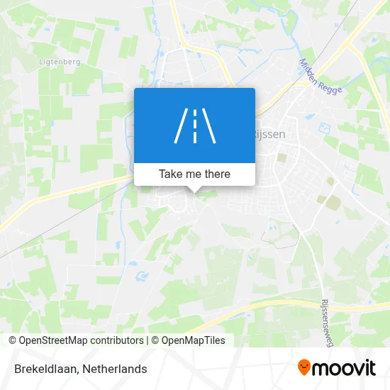 Brekeldlaan map
