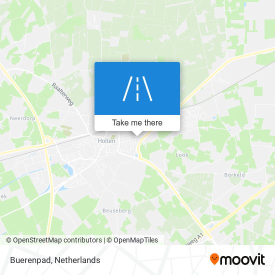 Buerenpad map