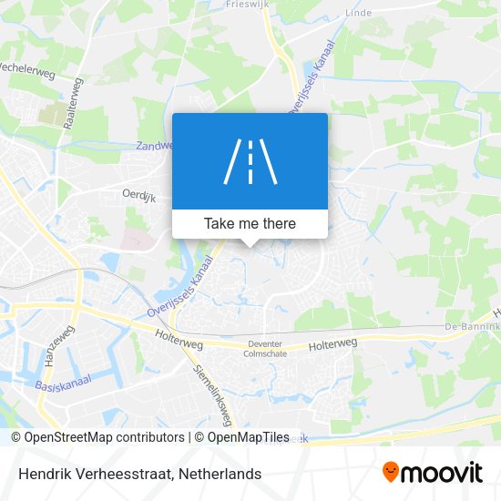 Hendrik Verheesstraat map