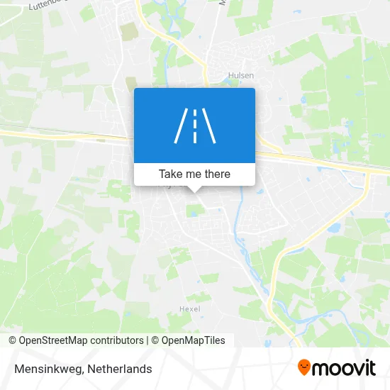 Mensinkweg map