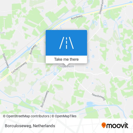 Borculoseweg map