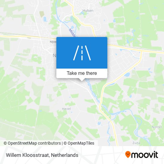 Willem Kloosstraat Karte