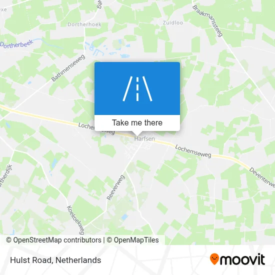 Hulstweg map