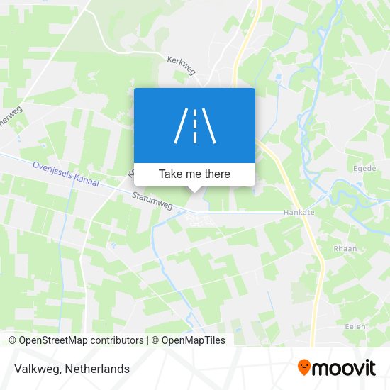 Valkweg map