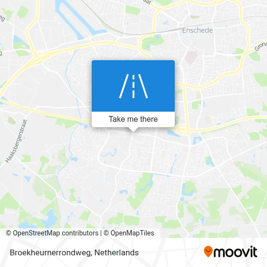 Broekheurnerrondweg map