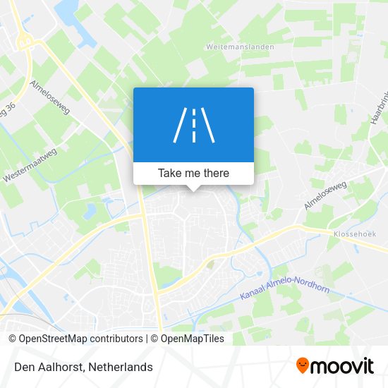 Den Aalhorst map