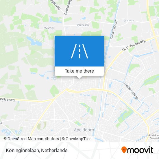 Koninginnelaan map