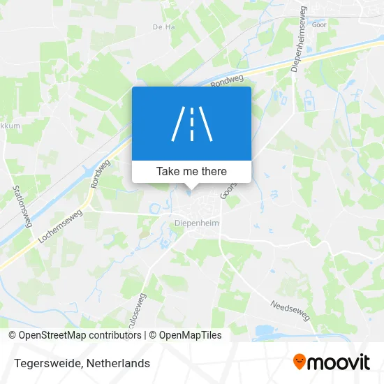 Tegersweide map