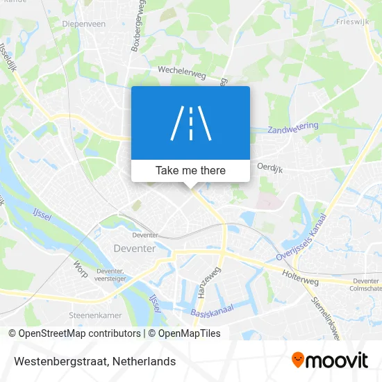Westenbergstraat map