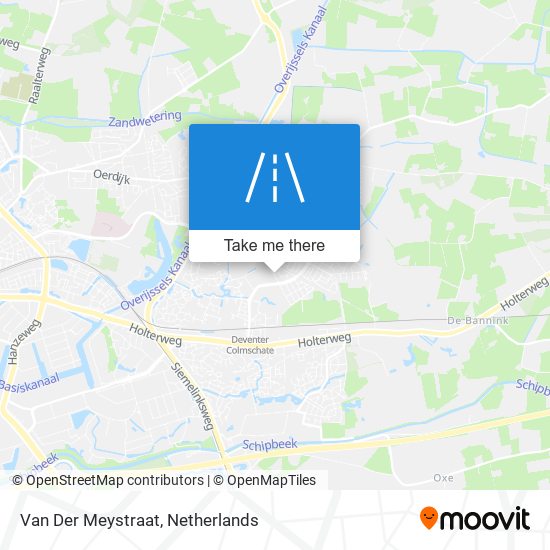 Van Der Meystraat map