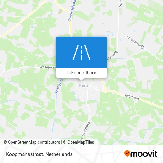 Koopmansstraat map