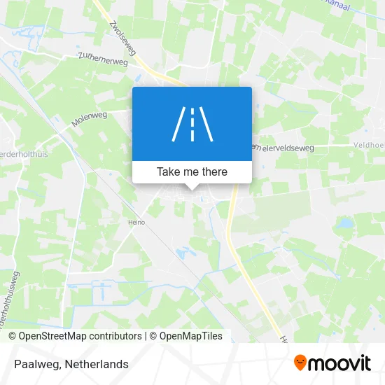 Paalweg map