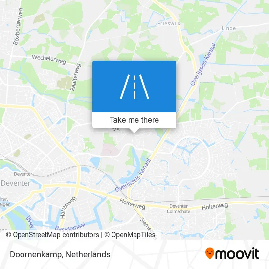 Doornenkamp map