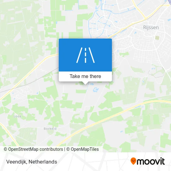 Veendijk map