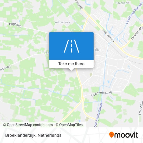 Broeklanderdijk map