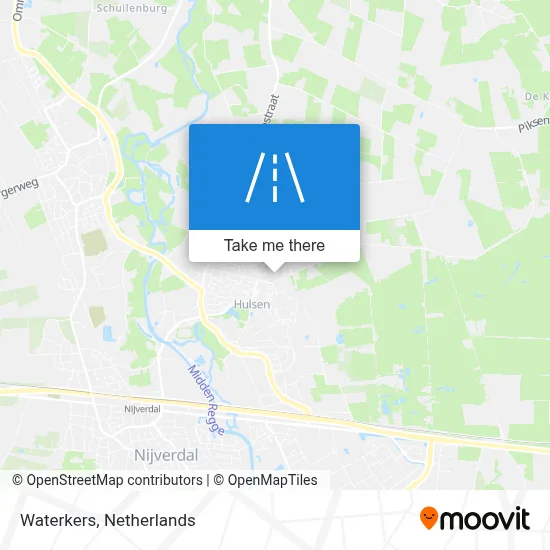 Waterkers map