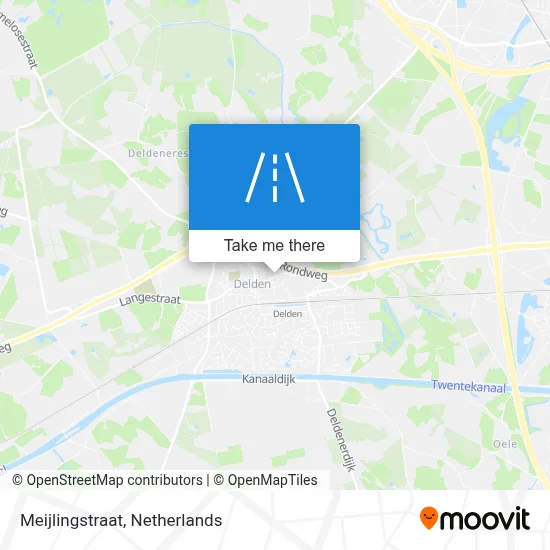 Meijlingstraat map