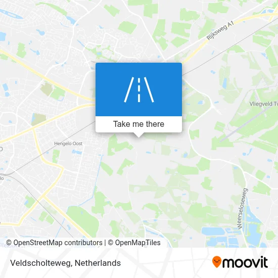 Veldscholteweg map