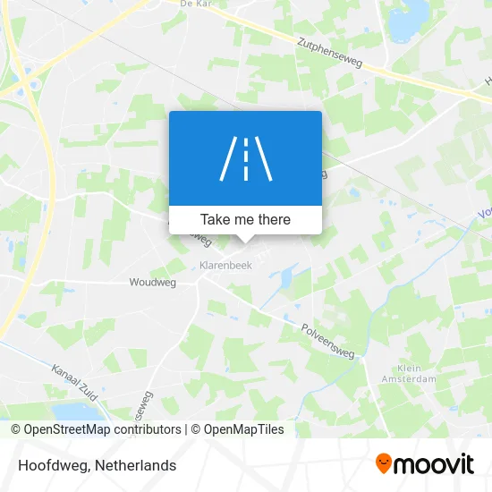 Hoofdweg map