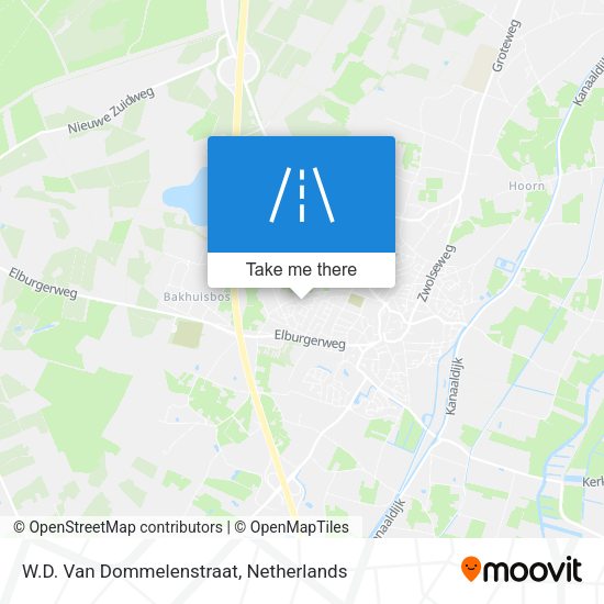 W.D. Van Dommelenstraat map