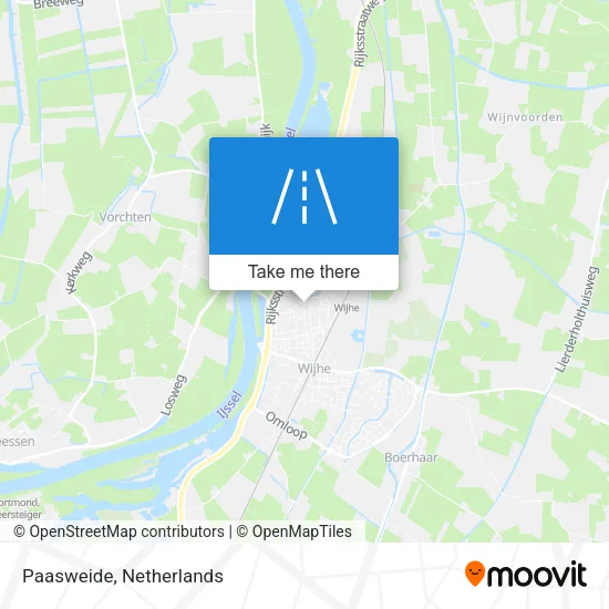 Paasweide map