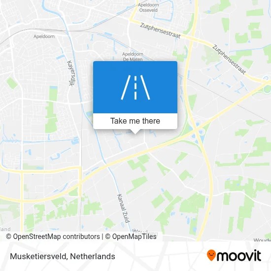 Musketiersveld map