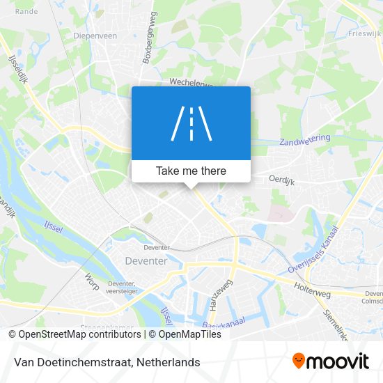 Van Doetinchemstraat map