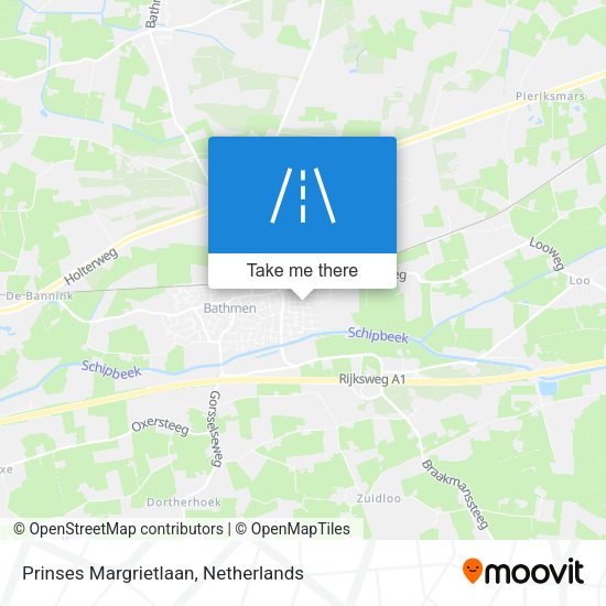 Prinses Margrietlaan map