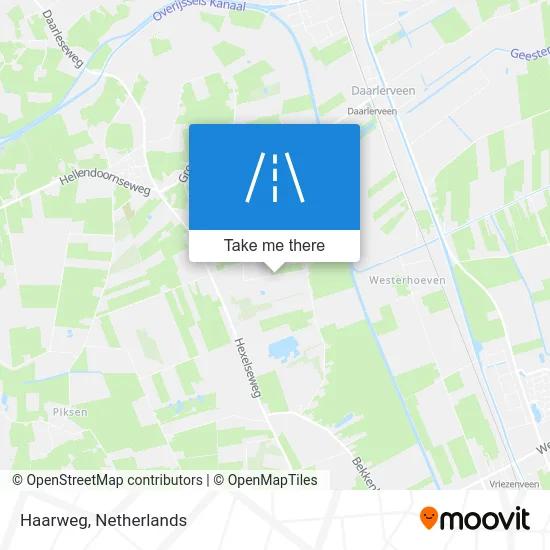 Haarweg map