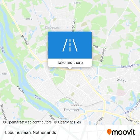 Lebuïnuslaan map