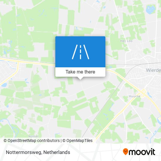 Nottermorsweg map