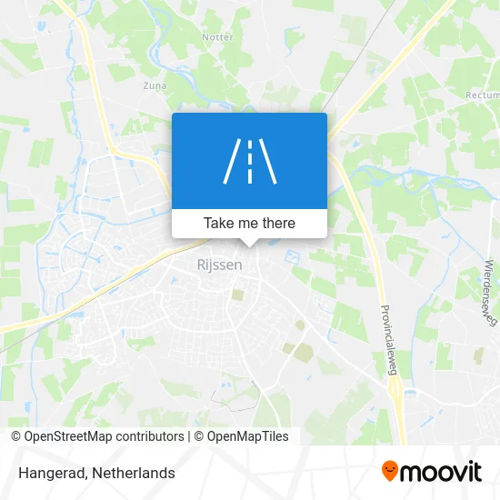 Hangerad map