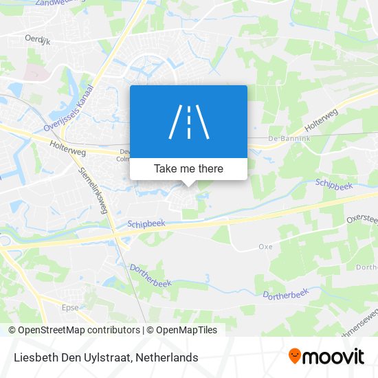 Liesbeth Den Uylstraat Karte