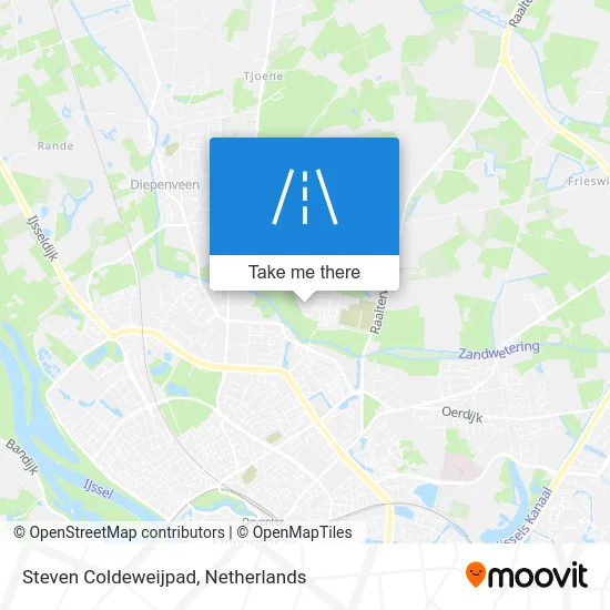 Steven Coldeweijpad map
