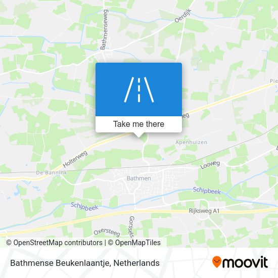 Bathmense Beukenlaantje map