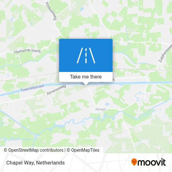 Kapelweg map
